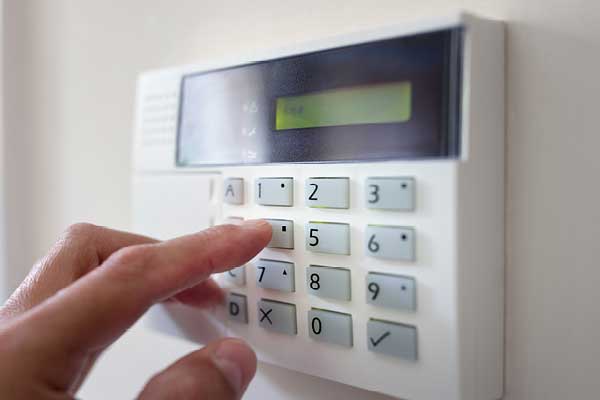 Home security keypad