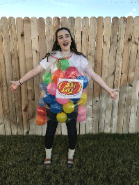Jelly bean costume